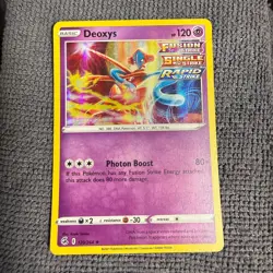 Deoxys 120/264 Holo Rare Fusion Strike Pokemon Near Mint - Image 1