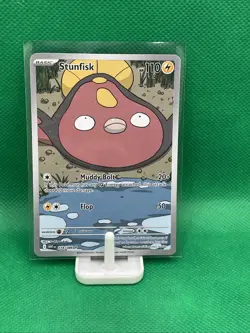 Pokemon TCG: Stunfisk Illustration Rare 118/086 SV: White Flare - Image 1