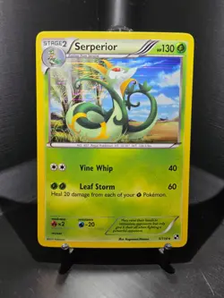 Pokemon Black & White Serperior Holo 5/114 - Image 1