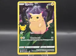 Pokemon TCG Pikachu 005/025 Celebrations 25th Anniversary Holo Rare English LP - Image 1