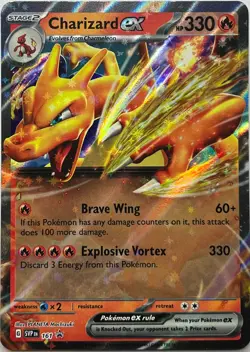 Charizard ex - Promo SVP-161 - Scarlet & Violet Promo - Pokemon TCG - Image 1