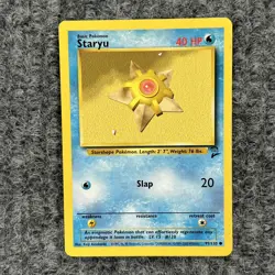 VTG Pokemon Base Set 2 Staryu 95/130 Regular Common NM - Image 1