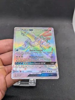 Pokemon Dialga GX 138/131 Rainbow Rare Forbidden Light Full Art Holo NM/M - Image 4