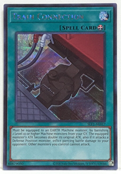 Yugioh Asia English Train Connection SLF1-AE017 Secret Rare - Image 1