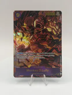 Monkey D Luffy OP09-119 SEC Alt Art English - One Piece TCG - NM/M - Image 1