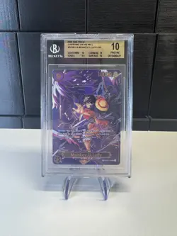 Monkey D Luffy SP OP09-119 OP13 Carrying On His Will Foil One Piece BGS 10 - Image 1