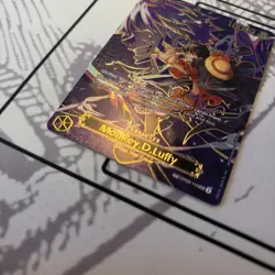 Monkey D Luffy SP OP09-119 OP13 Carrying On His Will Foil English One Piece TCG - Image 2