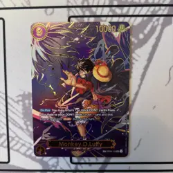 Monkey D Luffy SP OP09-119 OP13 Carrying On His Will Foil English One Piece TCG - Image 1