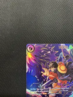 Monkey D Luffy SP OP09-119 OP13 Carrying On His Will Foil English One Piece TCG - Image 4