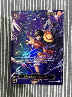 Monkey D Luffy SP OP09-119 OP13 Carrying On His Will Foil English One Piece TCG - Image 1