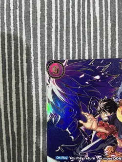 Monkey D Luffy SP OP09-119 OP13 Carrying On His Will Foil English One Piece TCG - Image 3