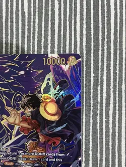 Monkey D Luffy SP OP09-119 OP13 Carrying On His Will Foil English One Piece TCG - Image 4