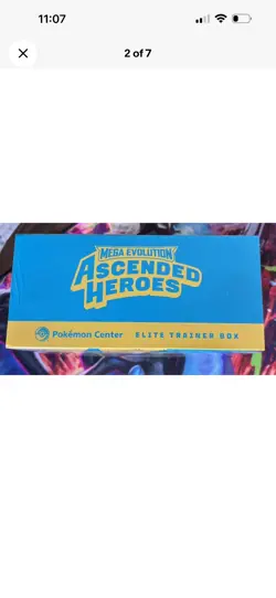 Pokemon TCG - Ascended Heroes Pokemon Center ETB Elite Trainer Box - NEW SEALED✅ - Image 1