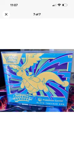 Pokemon TCG - Ascended Heroes Pokemon Center ETB Elite Trainer Box - NEW SEALED✅ - Image 2