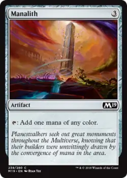 x4 Manalith - Core Set 2019 (M19) - NM - MTG - Image 1
