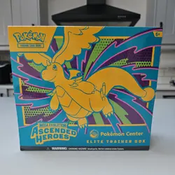 Pokemon TCG - Ascended Heroes Pokemon Center ETB Elite Trainer Box Sealed - Image 1