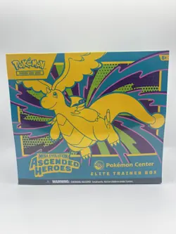 Pokemon TCG Ascended Heroes Pokemon Center Elite Trainer Box ETB - NEW SEALED - Image 1