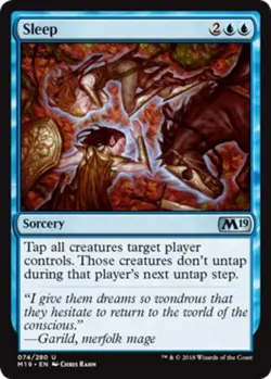 x4 Sleep - Core Set 2019 (M19) - NM - MTG - Image 1