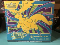 Pokemon TCG Ascended Heroes Pokemon Center Elite Trainer Box ETB - NEW SEALED - Image 1