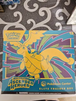 Sealed Pokemon TCG Pokemon Center Ascended Heroes Elite Trainer Box ETB - Image 1