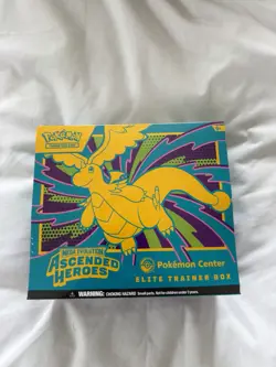 Sealed Pokemon TCG Pokemon Center Ascended Heroes Elite Trainer Box ETB - Image 1