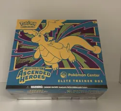 Sealed Pokemon TCG Pokemon Center Ascended Heroes Elite Trainer Box ETB - Image 1