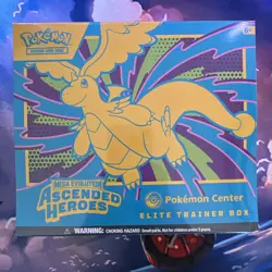New & Sealed Pokemon TCG Ascended Heroes ETB Elite Trainer Box Pokemon Center - Image 1