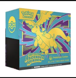 Pokemon TCG Ascended Heroes Pokemon Center Elite Trainer Box New And Sealed ETB - Image 1