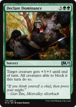 x4 Declare Dominance - Core Set 2019 (M19) - NM - MTG - Image 1