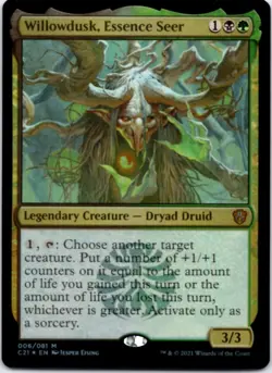 Willowdusk, Essence Seer (Foil) Commander 2021, 6 NM - Image 1