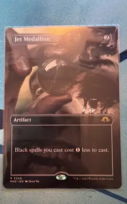 Jet Medallion (Borderless) Modern Horizons 3 Foil - Image 1