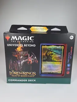 Brand New Sealed MTG Lord of the Rings Commander Deck Hosts Of Mordor Magic LOTR 195166205052 - Image 1