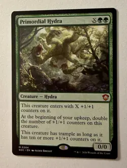 Primordial Hydra - 284 - NM - Secrets of Strixhaven - MTG - SOC - Image 1