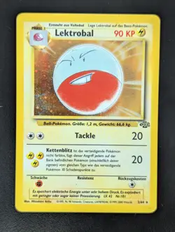 Lektrobal Holo Pokemon Karte Deutsch 2/64 Dschungel EX - Image 1