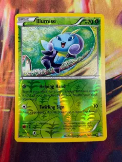 Illumise 18/160 NM Reverse Holo Primal Clash 2015 Pokemon TCG - Image 1