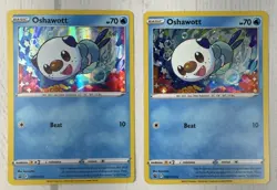 Oshawott -SWSH222 Pokemon TCG Black Star Promo Holo & Cosmos NM - Image 1