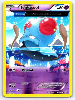 Tentacool 71/160 Uncommon Primal Clash Pokemon Reverse Holo Lightly Played - Image 1