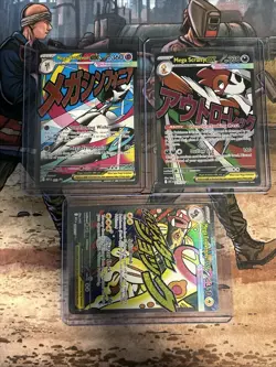Pokemon TCG Ancient Origins Mega EX Full Art Foil Lot Of 3 Scrafty, Eelektross.. - Image 2