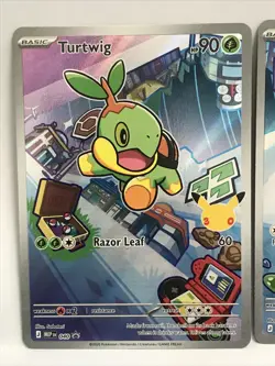 Pokemon Turtwig Chimchar Piplup First Partner Promo Extended Artwork (all 3) - Image 2