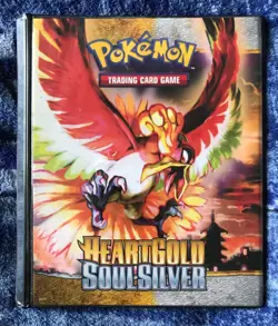 Ho-oh Lugia Heartgold Soulsilver HGSS Pokemon Binder Folder 4 Pocket A5 2010 - Image 1