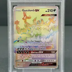 Pokemon Guzzlord GX Secret 116/111 SM Crimson Invasion Holo PSA 10 - Image 2