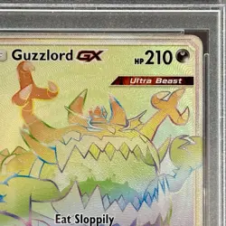 Pokemon Guzzlord GX Secret 116/111 SM Crimson Invasion Holo PSA 10 - Image 4