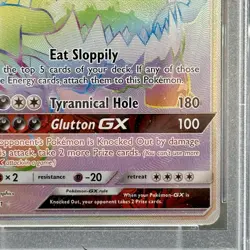 Pokemon Guzzlord GX Secret 116/111 SM Crimson Invasion Holo PSA 10 - Image 5