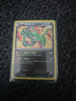 Pokemon TCG Dragon Vault Rayquaza Holo Rare Card 11/20 Light Play Condition - Image 1