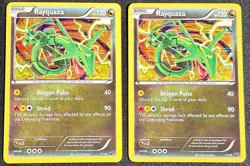 Pokemon TCG Rayquaza Card Dragon Vault 11/20 Holo Excellent Condition - Image 3