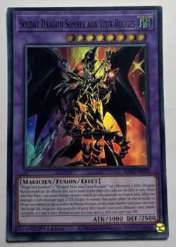 Yu-Gi-Oh - SOLDAT DRAGON SOMBRE AUX YEUX ROUGES - RA02-FR021 - SUPER - NM/M X - Image 1
