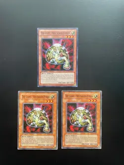 Yugioh The Light - Hex-Sealed Fusion FET-EN027 LCYW-EN262 1st Edition Damaged X3 - Image 1