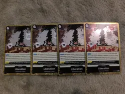 ONE PIECE TCG 4x Liberation OP10-098 Rare Playset x4 Royal Blood English NM - Image 1