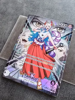 One Piece Time of Battle Yamato Alt Art Leader OP16-079 - Image 2