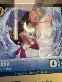 Moana Curious Explorer 155/204 Legendary 2026 Disney Lorcana TAG 10 Gem Mint - Image 5